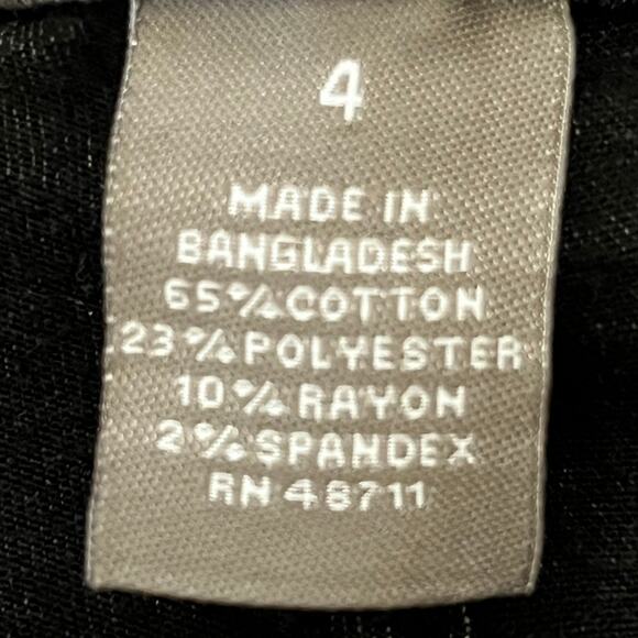 NWT Falls Creek Black Denim High Rise Skinny Stretch Jeans Size 4 - Picture 7 of 10